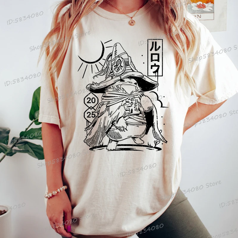 Monster Hunter Wilds Shirt for Men Women Adventure Lover Gift for Him or Her Humor Funny Game Gamer T-shirts Y2k Men Clothing
