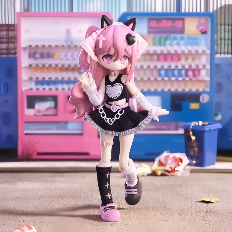 12 ポイント Bjd 人形ブラインドボックス 10000 エスケーププラン実行に向けて無料クレイジーかなり可動ジョイントデスクトップ装飾誕生日ギフト