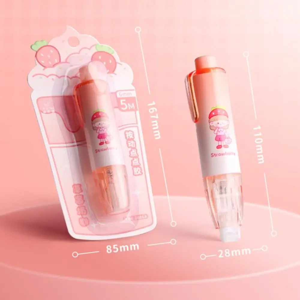 Ruban Adhésif Double Face pour Décoration Artisanale, Accessoire de Bricolage, Doublure de Points, Bandes de Rouleau de Colle à Pression