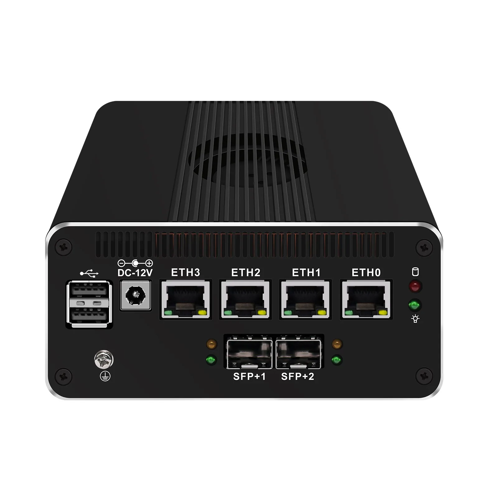 

Mini PC Pfsense Firewall Router with 10GbE SFP+ 4*2.5Gbe 2* 82599ES N100/N200/N305 AES-NI Support New Condition AU Plug