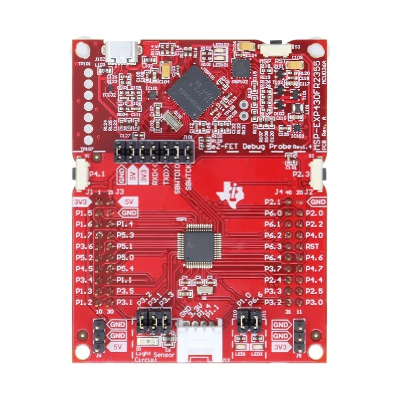 MSP-EXP430FR2355 LaunchPad Development Kit IoT Sensor Node Embedded Programming Tool