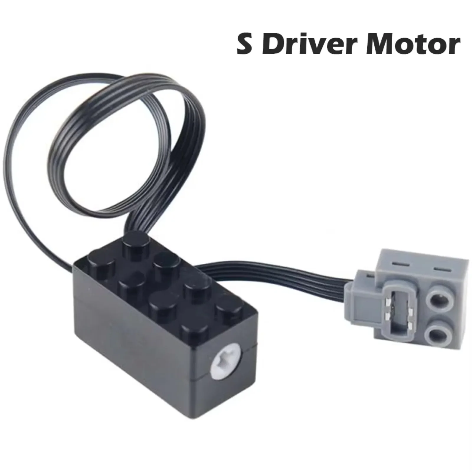 S Drive Motor Power Pack with Remote Control, MOC Technology Lithium Battery Set for Legoeds Bricks (10-Pack)