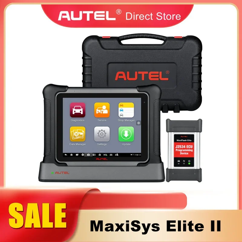 

Autel Maxisys Elite II Automotive Full Systems Diagnostic Tool Support J2534 ECU Programming