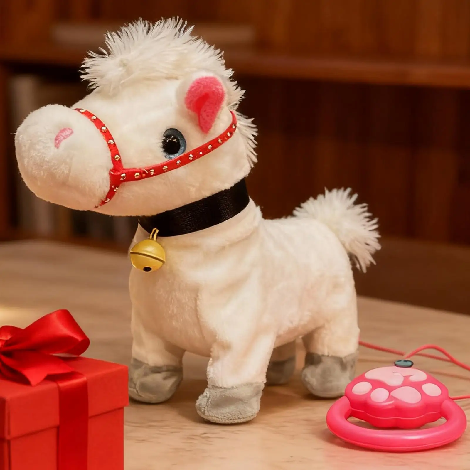 لغرفة النوم، حصان المشي الكهربائي المهدئ، لعبة كهربائية تفاعلية للأطفال، حصان المشي للمراهقين في مرحلة ما قبل المدرسة