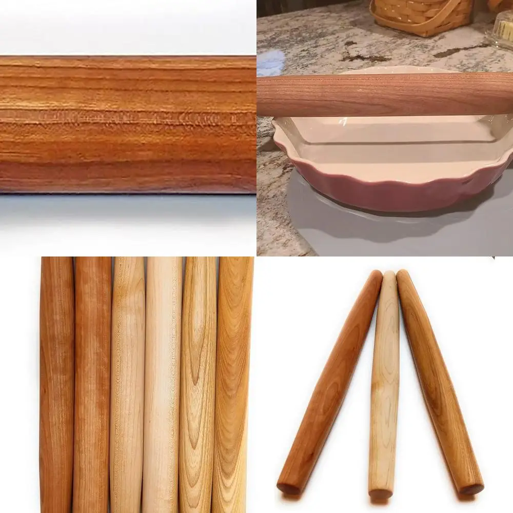 

Wisconsin-Grown Black Cherry with French-Style Rolling Pin