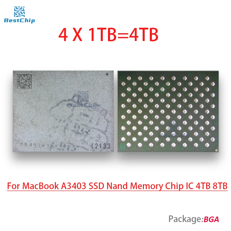 

Для MacBook A3403 SSD Nand чип памяти IC 8 ТБ