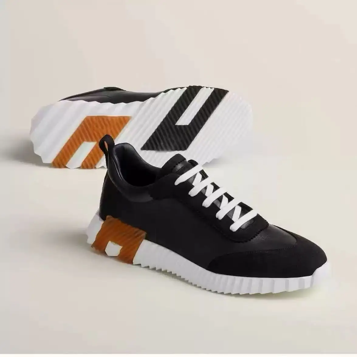 Image of 2026 Frühling Sommer Outdoor Mode Lässige Patchwork Niedrige Sportschuhe Herren Rundzehen-Sneaker Dicke Sohle Rutschfeste Schuhe
