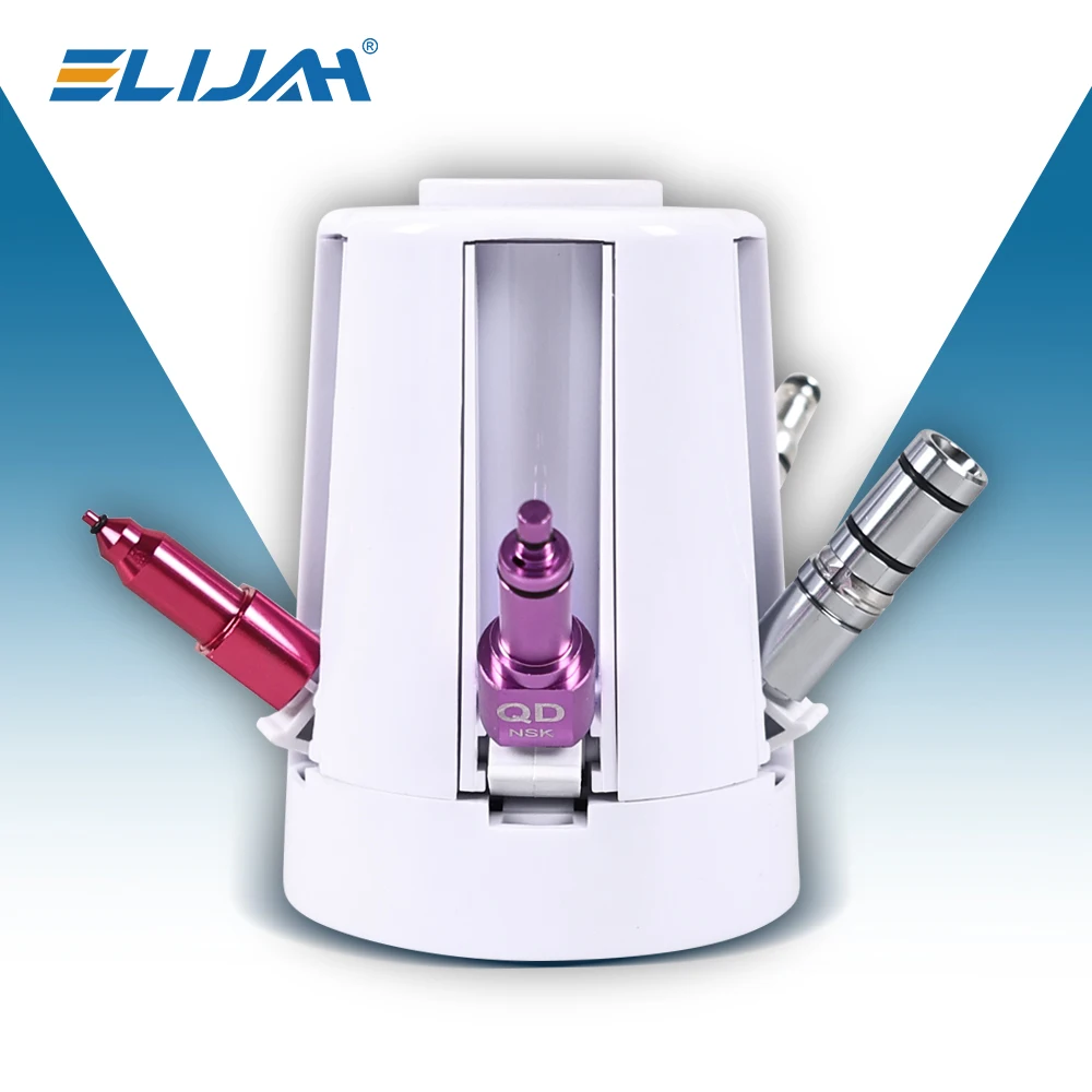 

ELIJAH Dental Handpiece Lubricator Mini Oiling Cleaning Machine for Handpiece Cleaning Air Turbine Care Dentistry Tools