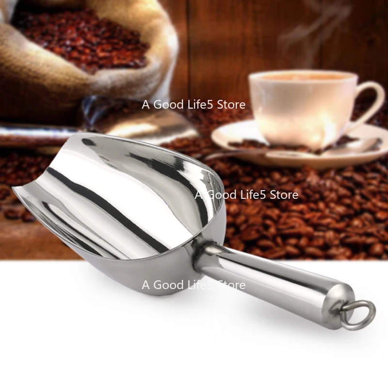 

Thickened Stainless Steel Ice Shovel, Rice , Sugar L, Tea , Surface , Grain, Dried Fruit
