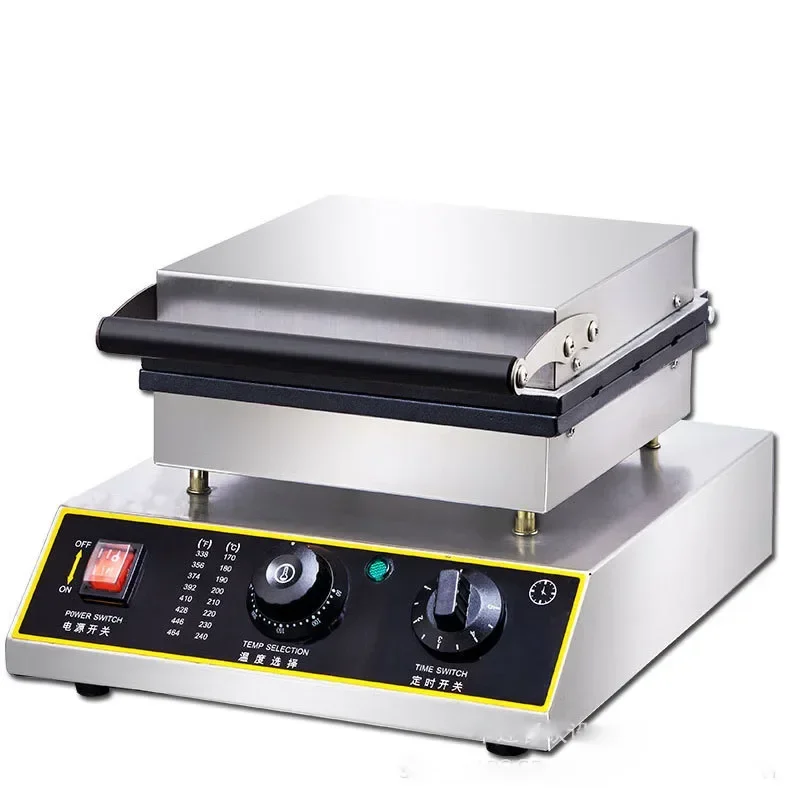 Household 220v Commercial Scones Machine Six-slice Square Ice Cream Waffle Oven Crispy Machine Baking Muffin Electric Snack Equi