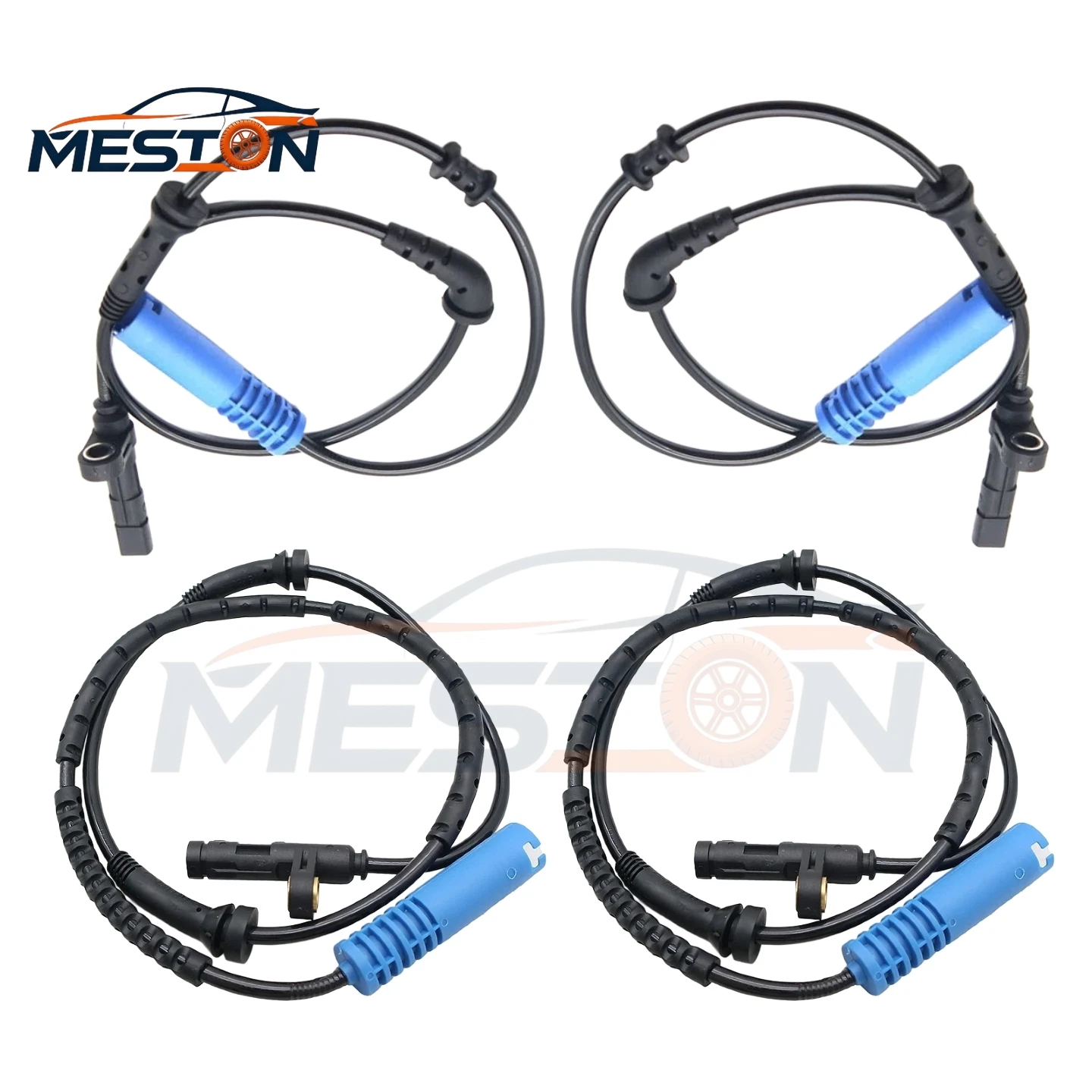 OEM 34526756384 34526756385 4PCS Front Rear Left/Right  ABS Wheel Speed Sensor For Mini Convertible R50 R52 R53  Car Parts
