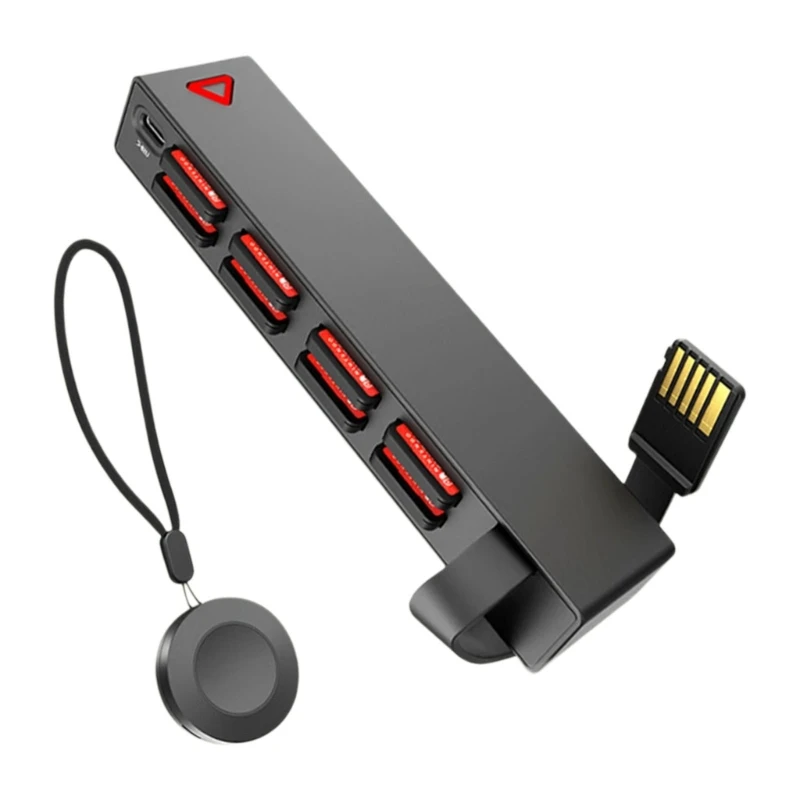 Fast Switching 8 Slot Game Cartridges Changer Game Card Organiser for Switch2/1