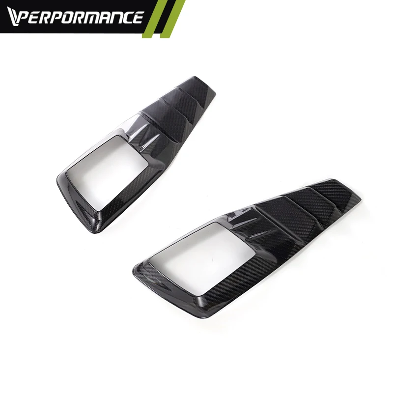 2019-2023 Year W463A Carbon Fiber Single Light Frame W464 G63 G500 G350 G550 Turning Light Covers Exterior Accessories