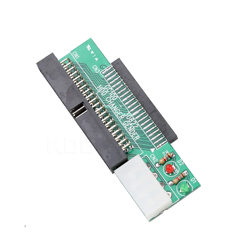 AED6-44Pin 2.5 Inch Ide To 3.5 Inch Ide 40Pin Interface Hard Disk Drive Hdd Converter Adapter For Laptop Desktop Pc Computer