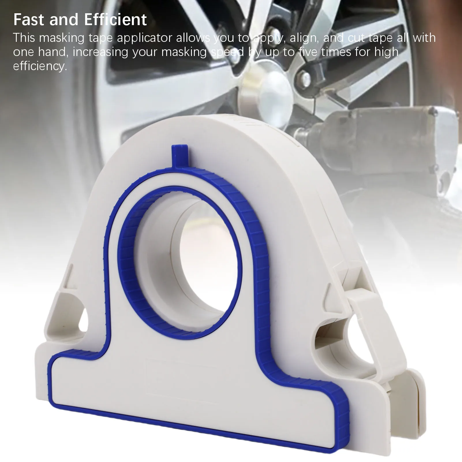 

Набор аппликаторов для малярной краски, инструмент-дозатор с 5 рулонами, синяя художественная лента шириной 25 мм, портативный резак для обрезки двери, окна