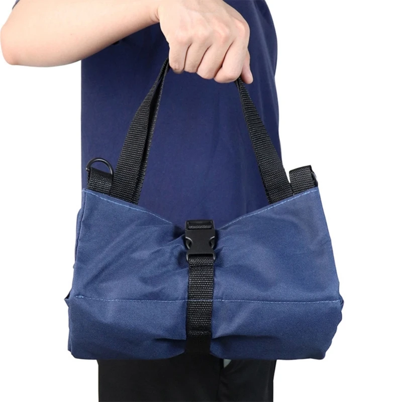 Electricians Tool Bag Portable Canvas Bag 5 Zipper Pockets for Car Motorcycle