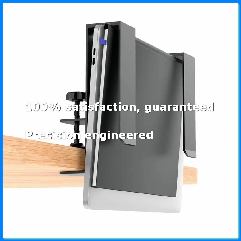 Table Sides Laptop Rack Charging Cooling Stand Tray Desk Organizer Storage Holder for Pad Under Desk Management Tray-A23R