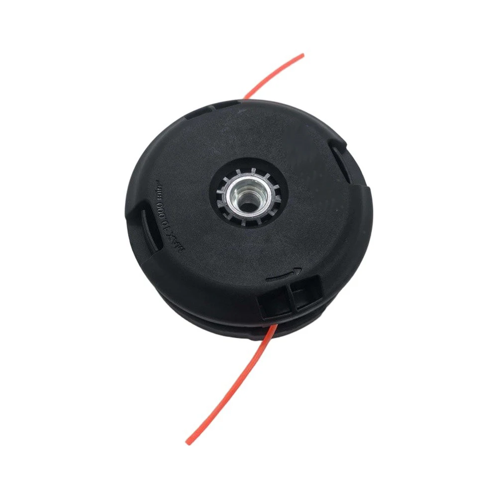 .095 Line Compatible Bump Feed Head Three Step Loading Lightweight Design Quick Loading Trimmer Head As Picture