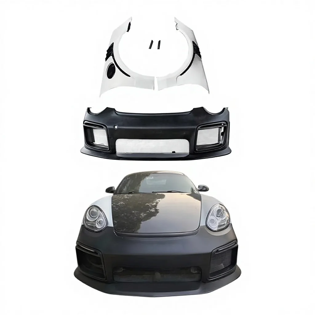 

Tune RS Style SEMI-CF Conversion Body Kit for Porsche 987.2 Auto Parts Carbon Fiber Front Bumper Fenders
