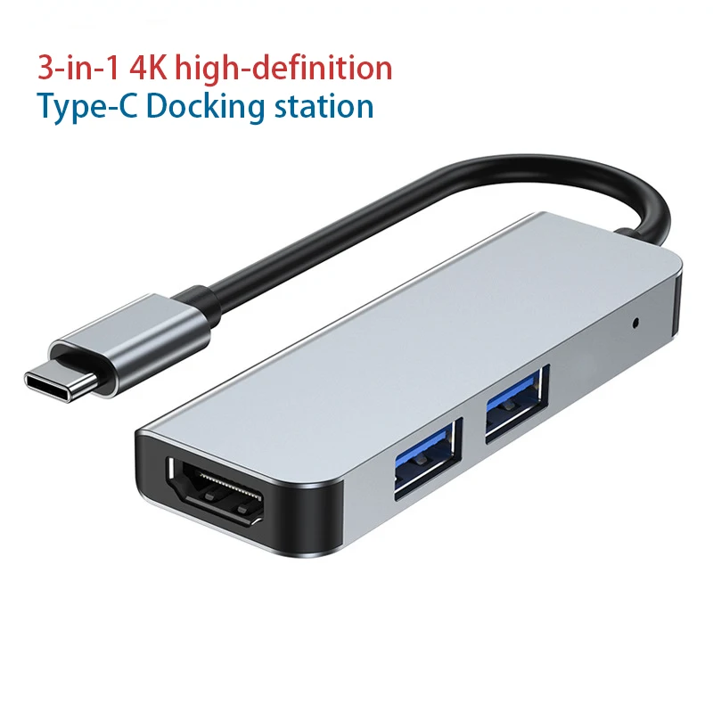 

Type-c Docking Station To HD Converter USB3 In 1 New HubUSB-c Notebook Expansion Dock Hub Docking Station