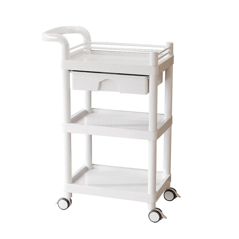 French Style Storable Trolley Modern Multifunctional Barber Shop Trolley Simplicity Luxury Furniture Spingere Un Carrello HBSC