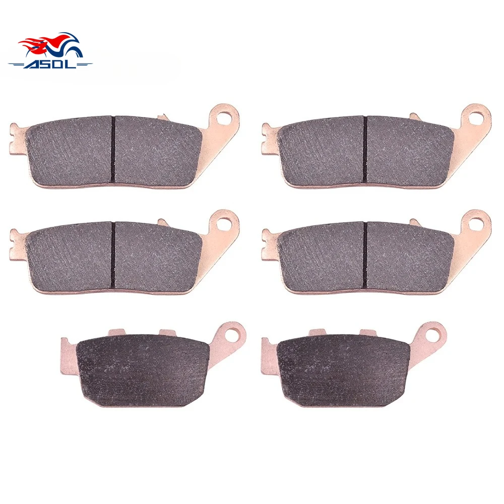 

675cc 800cc Motorcycle Parts Front Rear Brake Pads and Discs Set For TRIUMPH Street Triple 675 2013 Tiger 800 XC 2011-2013 2012