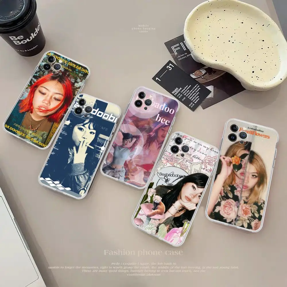 Singer Beabadoobee Phone Case For iPhone 15 14 13 12 Mini 11 Pro XS Max X XR SE 6 7 8 Plus Soft Silicone Cover