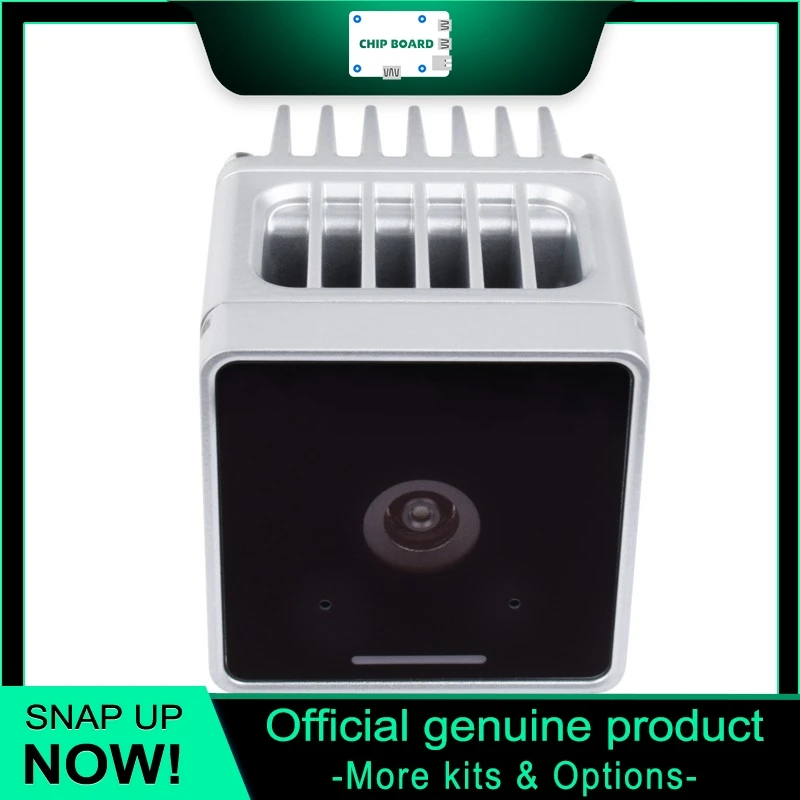 Waveshare OAK 4 S 48MP Edge AI Inference Camera for high-resolution vision applications.