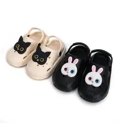 New Summer Child Sandals Slippers Cute Cartoon Soft Boys Girls Outside Shoes Thick Sole Toddler Garden Beach Sandals