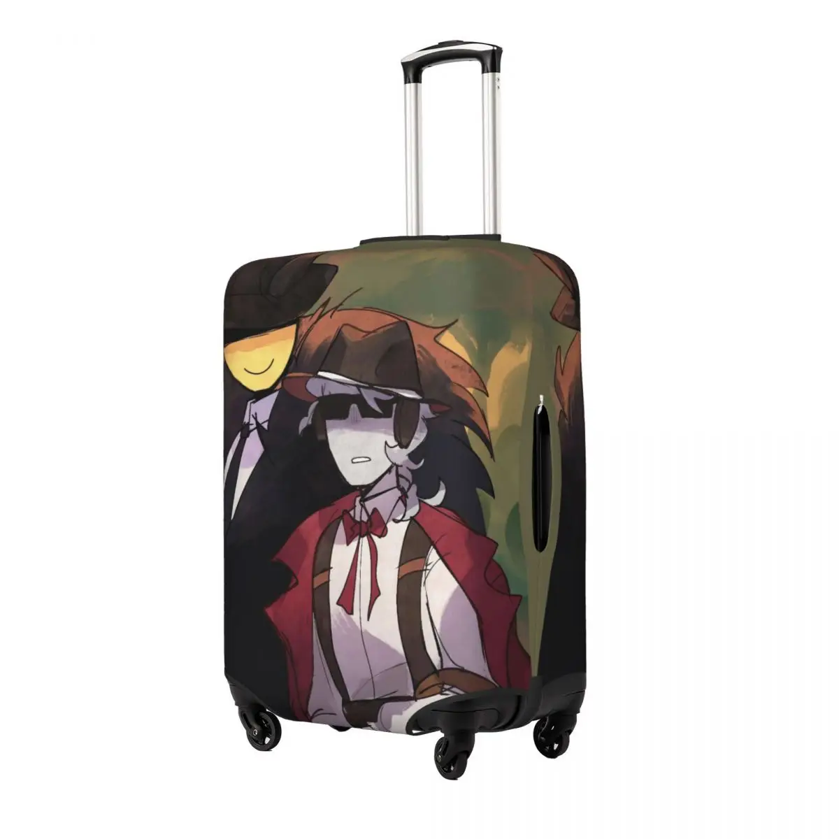 Forsaken Doublefedora Suitcase Cover Cruise Trip Protection Vacation Useful Luggage Supplies