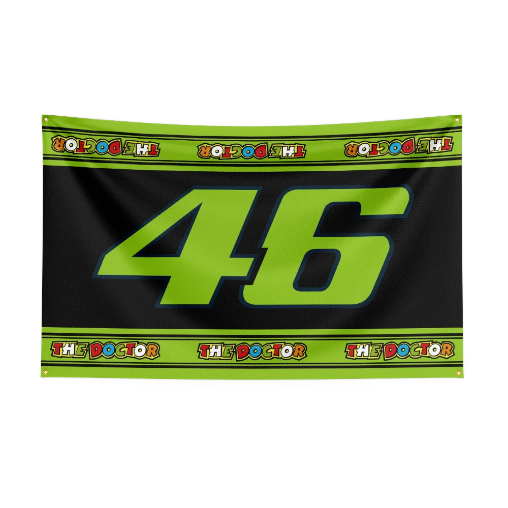 46 T-Thedoctor Flag Professional Flag Polyester Digital Printing Flagge Banner For Decoration Garage Room Home