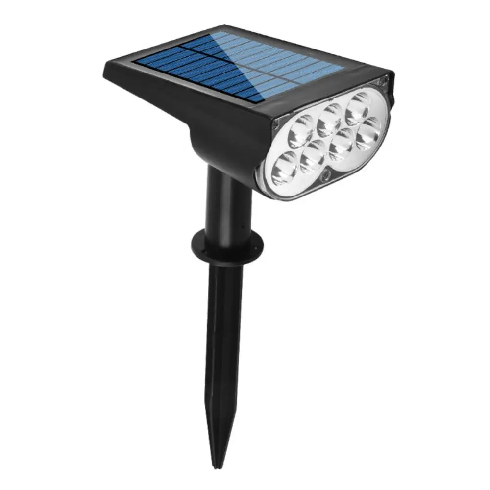 Spot lumineux LED solaire encastrable dans le sol, imperméable, éclairage d'extérieur, luminaire de paysage, idéal pour une pelouse ou un jardin