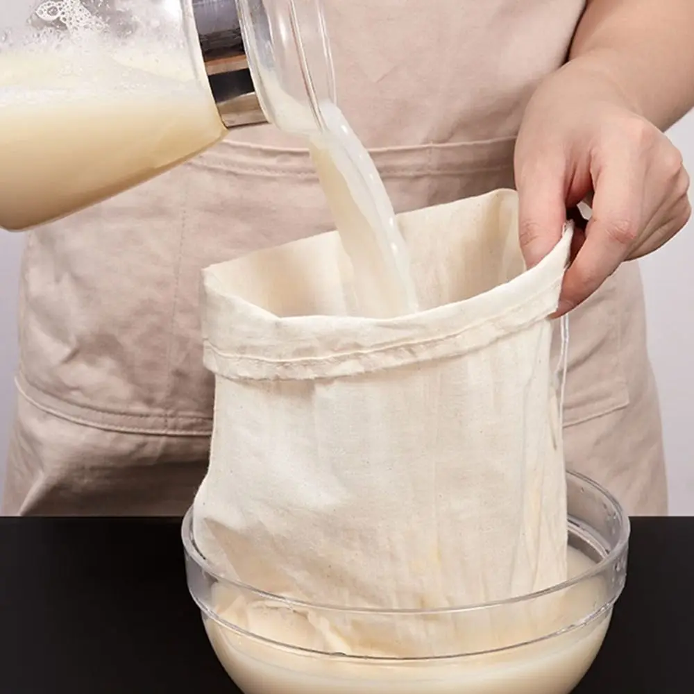 New Reusable Filter Strainers Bag Straining Portable Cheese Cloth Cold Brew Bags Tea Yogurt Coffee Nut Milk Bags