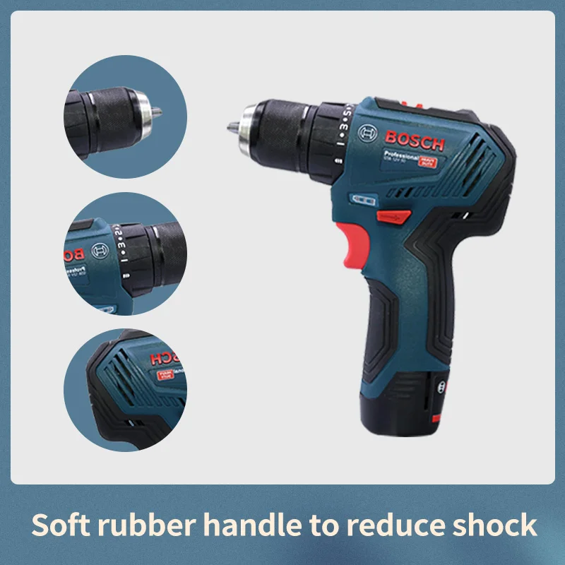 Bosch GSB 12V-30 Professional Electric Drill Cordless 12V Rechargeable Driver Multifunctional Household Electric Screwdriver