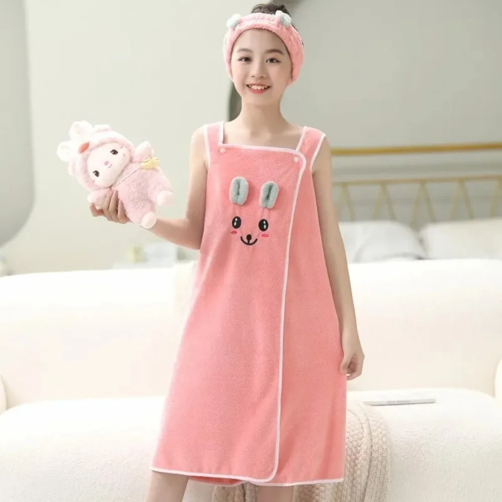 New Beach Towel Children's Bath Towel Coral Fleece Bathrobes Baby Bathrobe Super Soft Baby Bath Towel for Kids