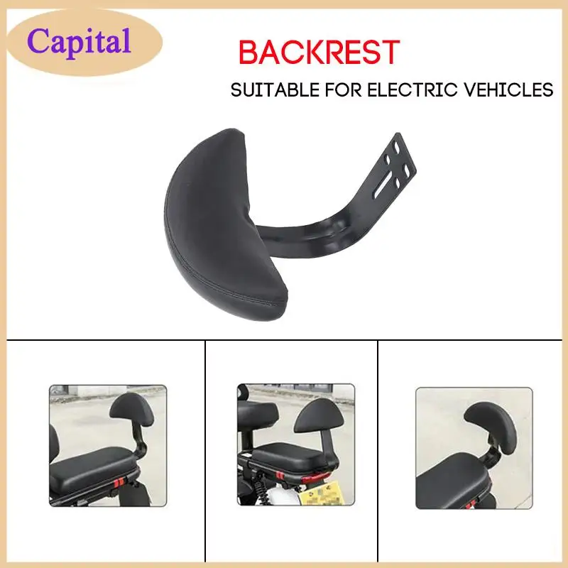 

Universal Electric Bicycle Rear Seat Backrest Support Bike Backrest Cushion Support Saddle Backrests f