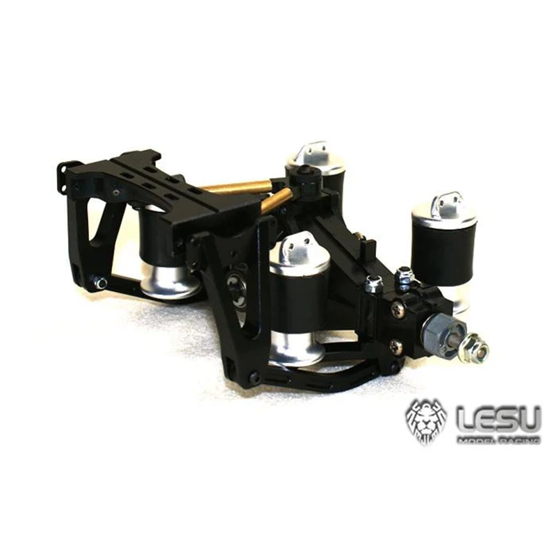 LESU Airbag Suspensão Caminhão Modelo, Grande Sistema De Absorção De Choque De Viagem, Tamiya Trator Acessórios, 1:14