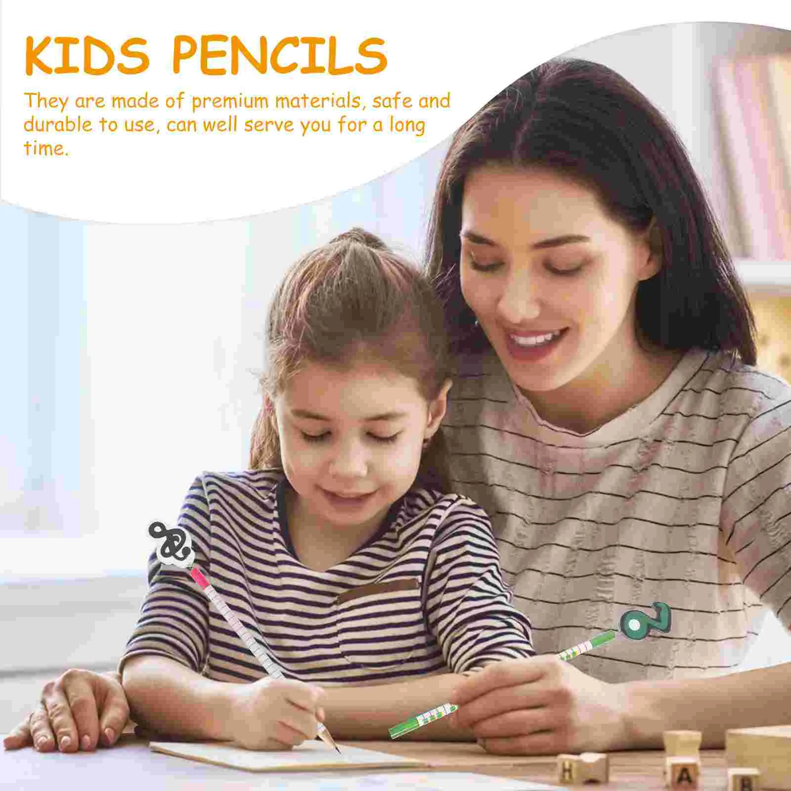 12 Pcs Music Notation Pencil Teacher Gifts Theme Pencils Students Note for Party Favors Wooden Kids Personalized