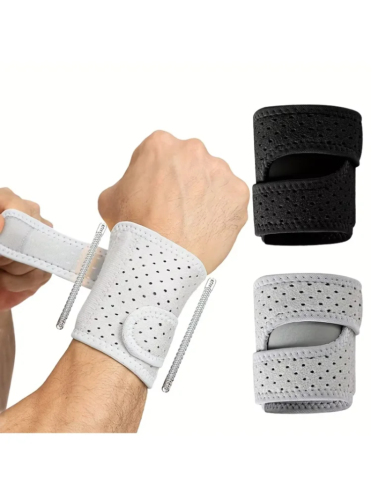 Pressure Wrist Guard Spring Support Breathable Anti Sprain Hand Wrist Cover Adult Badminton Tennis Sports Equipment Wrist Guard