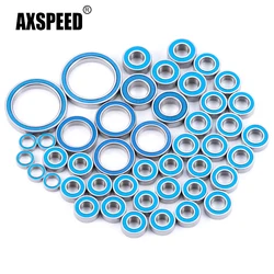 AXSPEED 45Pcs Wheel Hubs Axle Rubber Sealed Bearing Kit for Traxxas Summit 1/10 RC Car Model Upgrade Parts