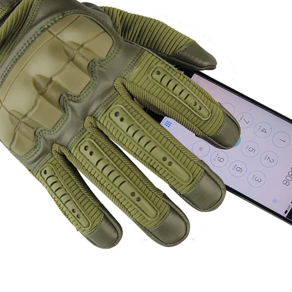 

1 Pair Touch Screen Hiking Gloves Waterproof Shockproof Breathable Half Finger Cycling Gloves Outdoor Fitness Protective Nylon