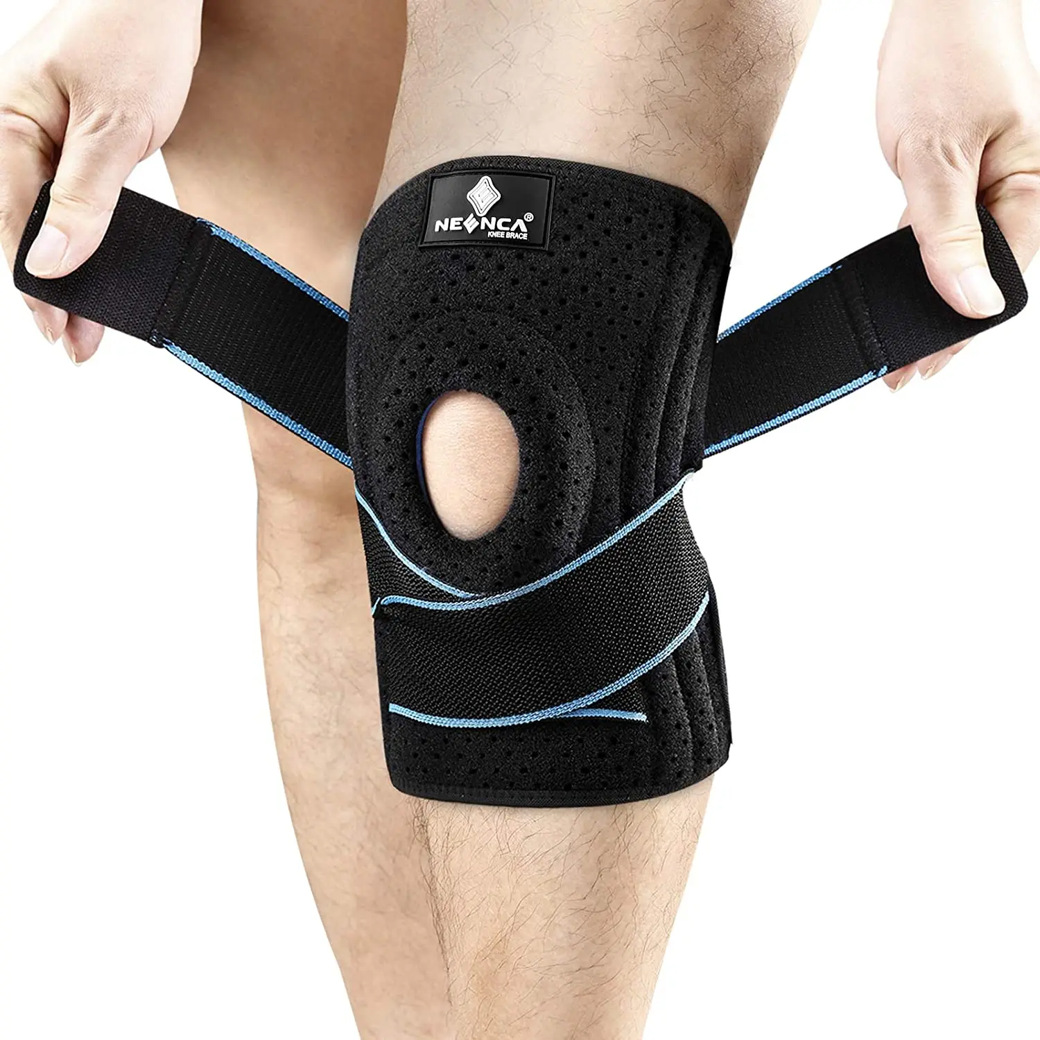 NEENCA Knee Braces for Pain Men & Women with Patella Gel Pad Side Stabilizers, Arthritis, Meniscus Tear, ACL, Relief, Running