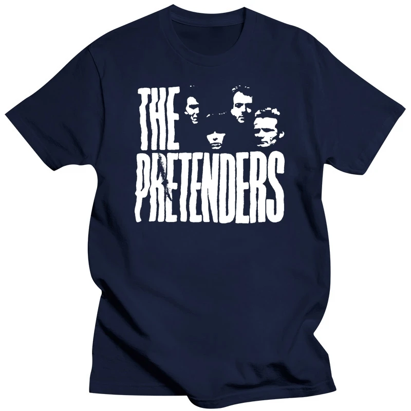 New T-Shirt Vintage 80s The Pretenders USA Tour Concert 1984 Size S 2XL Fashion Classic Tee Shirt