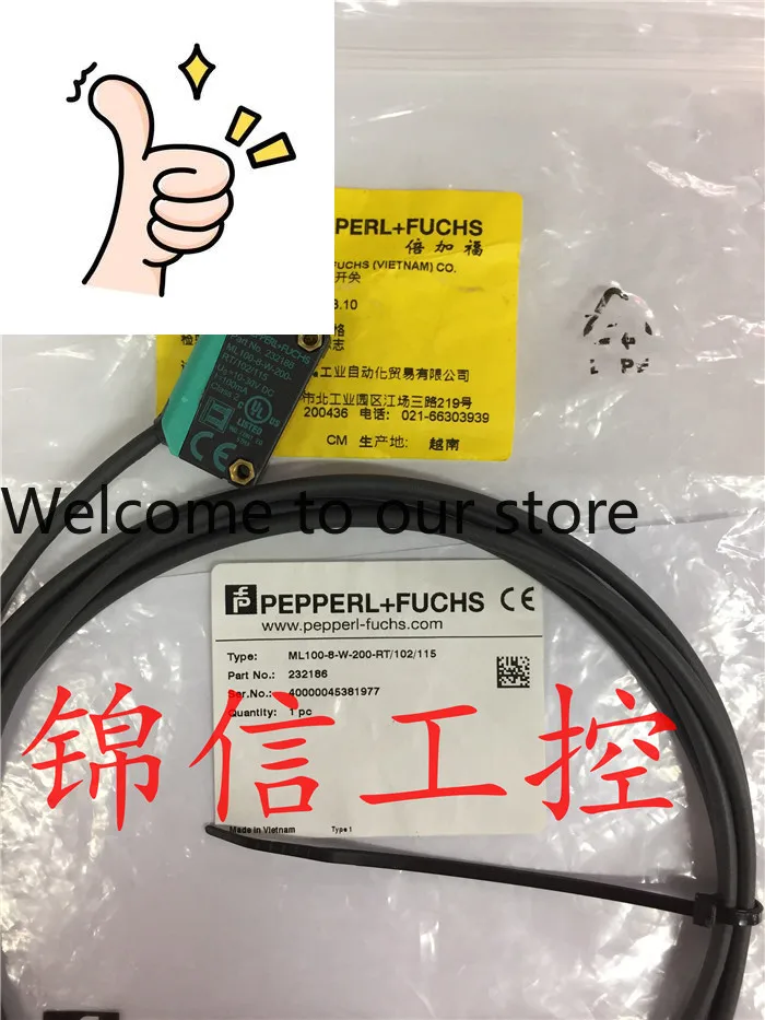 P + F New Original ML100-8-W-200-RT/102/115 Multiplex, Photoelectric Switch