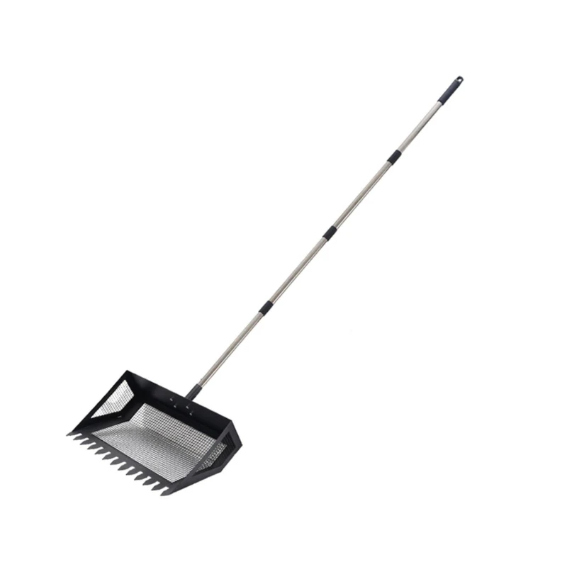 

Adjustable 38cm Fine Mesh Waste Removal Tool For Poultry Farms Stables And Outdoor Use