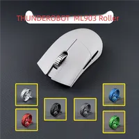 1PC THUNDEROBOT Raytheon ML903 Mousewheel Custom Siver Metal Aluminum Alloy Mouse Roller Accessory Repair for ML903 Mouse