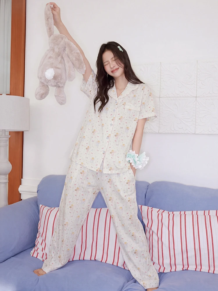 chata-2026-new-star-little-prince-conjunto-de-ropa-de-dormir-para-mujer-algodon-fino-manga-corta-ropa-para-el-hogar-transpirable-comodo-verano