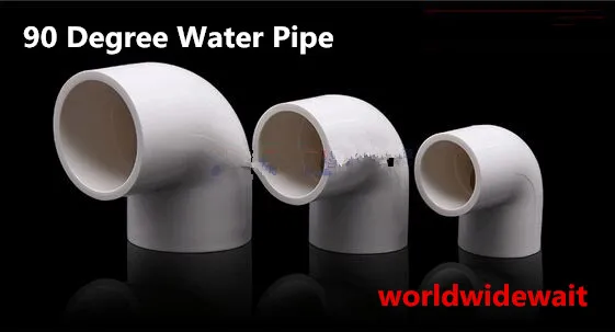 5pcs 20/25/32/40/50/63mm Inner Dia 90 Angle Degree Elbow PVC Water Pipe Adapter Connectors