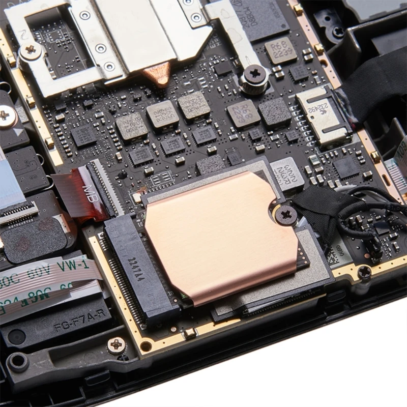 M.2 2230 SSD Heatsink M2 NVMe Solid-State Hard Disk Heat Sink for SteamDeck Game 2230 SSD Copper Radiator Pad