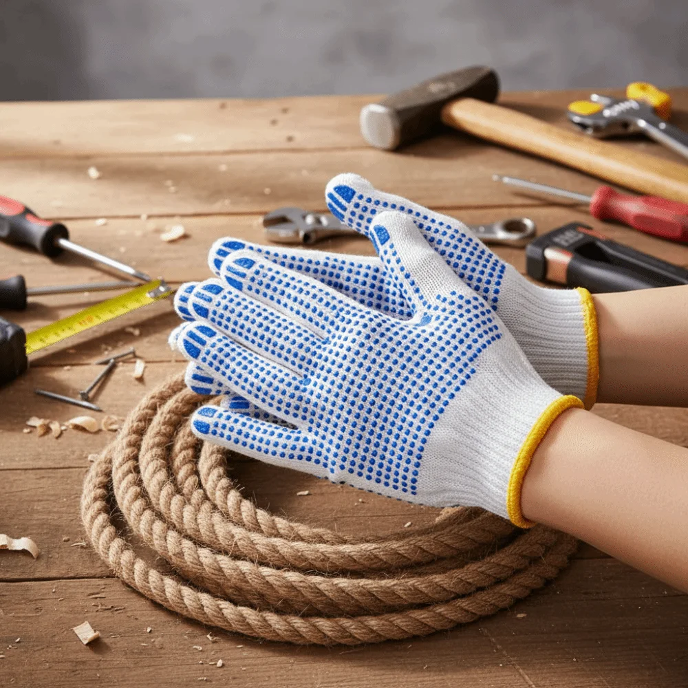 48pcs-24pairs-wear-resistant-work-gloves-cotton-material-thickened-protective-gloves-comfortable-rubber-coated-safety-gloves